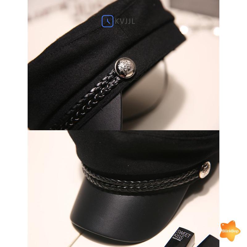 Mũ Thủy Thủ Da Phong Cách Chỉ Huy, Perfect cho Du Lịch