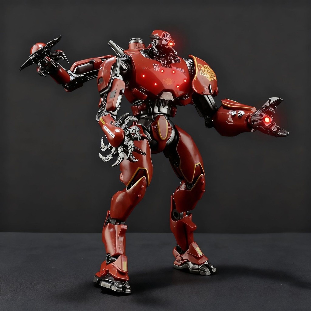 Pacific Rim Mecha Model Luminous Storm Crimson Dan Pacific Rim Mecha ...