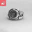 Tính khí thời trang handmade mecha sci-fi động cơ bạc Thái Lan có thể điều chỉnh nhẫn nam