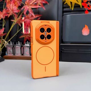Thích hợp cho Ốp điện thoại oppofindn6 Cảm giác da từ tính oppo find n6 Vỏ mềm silicon toàn diện trục trung tâm song phương
