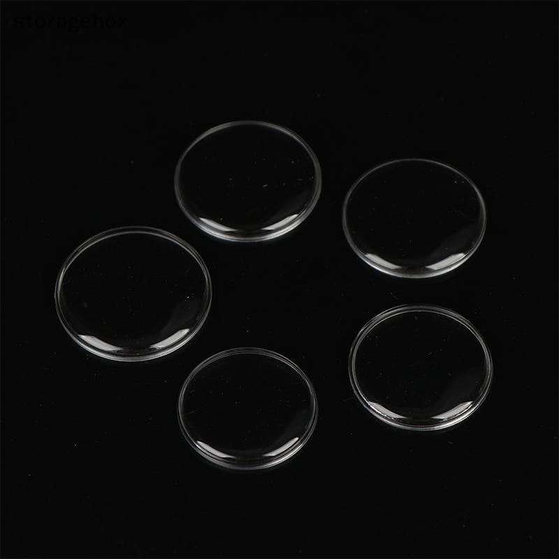 [Hộp lưu trữ] 28MM- 32.2MM Phụ kiện đồng hồ Gương Vỏ keo hữu cơ Ống kính thủy tinh Vỏ nồi cổ điển Vỏ nhựa Acrylic Vỏ màng bảo vệ đẹp