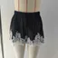 EDIWANY Ren Chắp Vá Quần Short, Ren Lụa Ngủ Quần Short, Vintage Satin Silk Y2k Co Giãn Eo Quần Short Nữ Bộ Đồ Ngủ