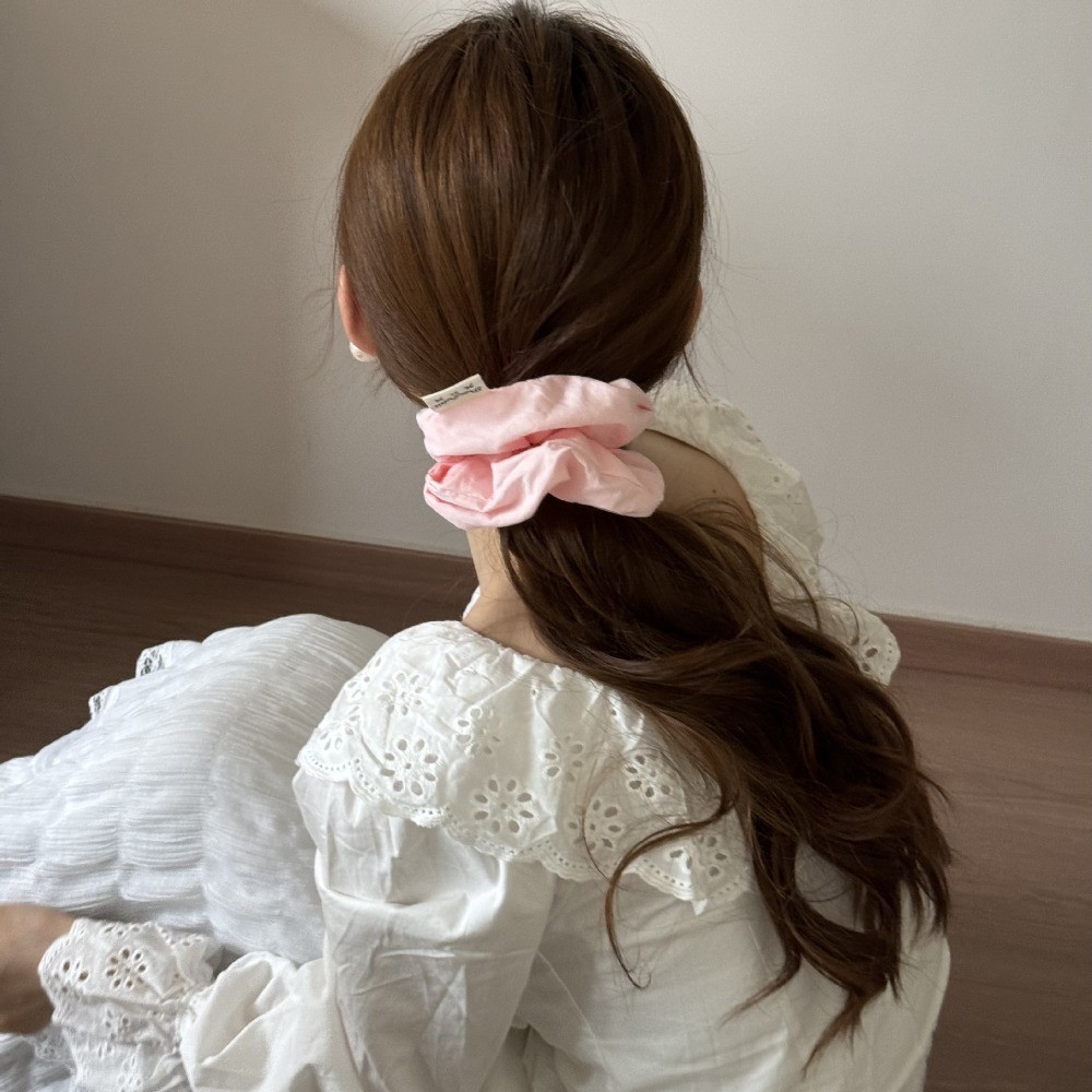 Dây buộc tóc đầu bóng đuôi ngựa phong cách mới, ngọt ngào - Phụ kiện tóc thời trang