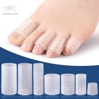 [hatheaven] 2 Miếng Gel Silicon Bảo Vệ Ngón Chân, Ngăn Vỉ, Chống Rơi, Thoáng Khí, Dụng Cụ Chăm Sóc Móng Chân Đẹp