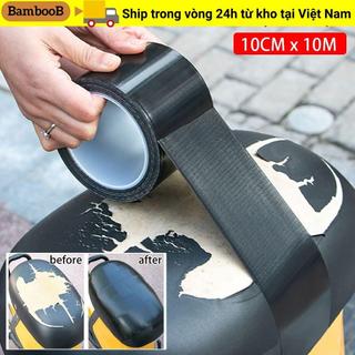BAMBOOB 1 Cuộn Miếng Dán Sơ Cứu, Băng Sửa Chữa Da Dính Chắc Chắn PU, Miếng Dán Da Chống Thấm Nước Màu Đen Tự Dính Sofa Ghế Ô Tô Túi Xách Áo Khoác Giày Nội Thất