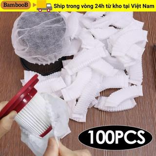 Lưới lọc máy hút bụi BAMBOOB, Lưới lọc bụi không dệt, Phụ kiện vỏ lọc bền chống bụi dùng một lần