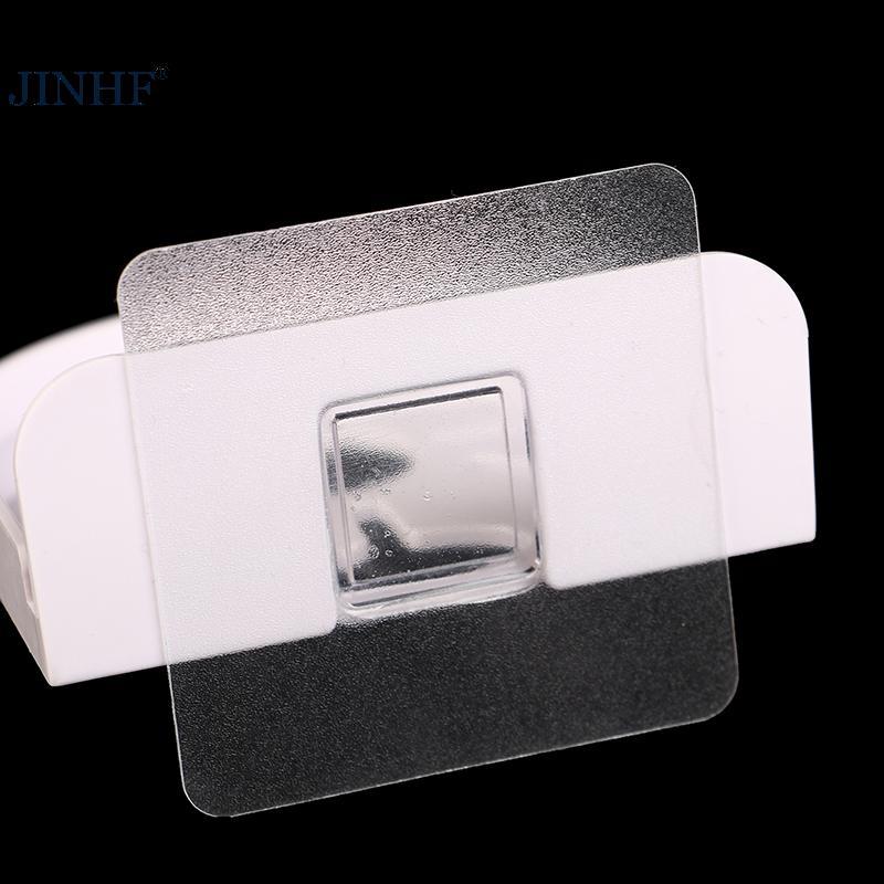 JINHF Giá đỡ Camera giám sát an ninh không cần đục lỗ Giá đỡ gắn tường không dấu vết mới tại nhà Máy cố định không cần khoan tự dính HOT