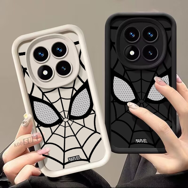 Ốp Lưng Mềm Cho Xiaomi Redmi Note 15 Pro 4G 5G Note15 Pro + Plus Người Nhện Anime Họa Tiết Vỏ Điện Thoại Silicon Ốp Lưng