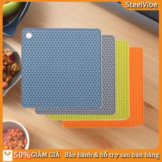 Miếng lót silicone chịu nhiệt cách nhiệt Miếng Lót Bếp/Bàn (Silicone), Chống Trầy Xước, Bảo Vệ Mặt Bếp