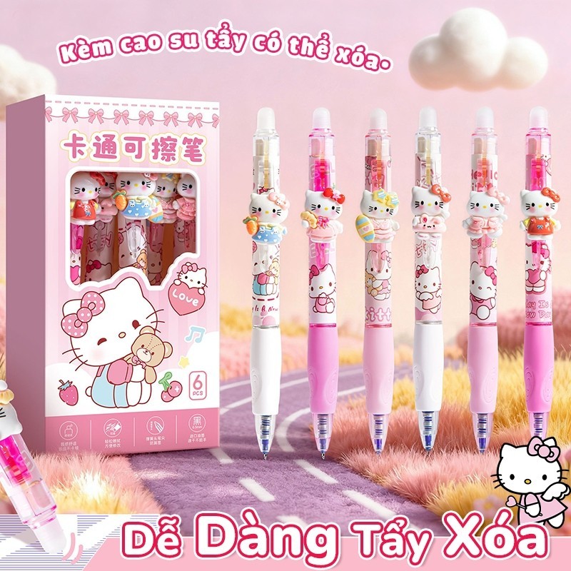 Bút mực xoá được bút gel sáng tạo, ngòi 0.5mm lý tưởng - Công cụ hoàn hảo giúp các em học sinh cấp 1 viết chữ đẹp hơn