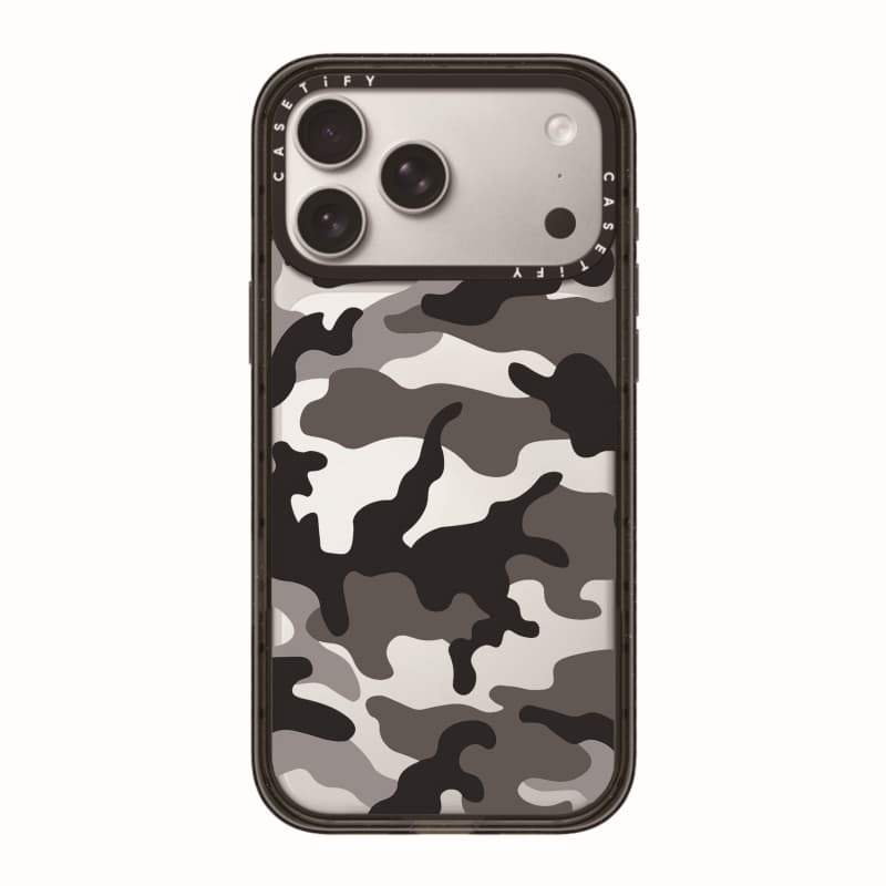 CASECASE X Ngụy Trang Đồng Nhất Ốp Lưng Đen & Nâu Trong Suốt Cứng Hút Từ Tính Tác Động Cho Apple IPhone 12 13 14 15 16 17 Pro Max Air Plus