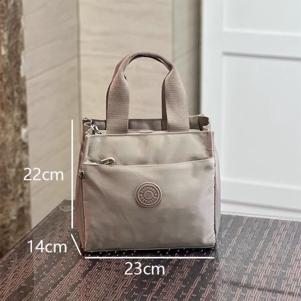 Túi đựng đồ ăn trưa cách nhiệt HOBBYIN, Hộp cơm trưa dày chống rò rỉ, Túi đựng đồ ăn trưa cách nhiệt chống nước dung tích lớn đơn giản Dã ngoại