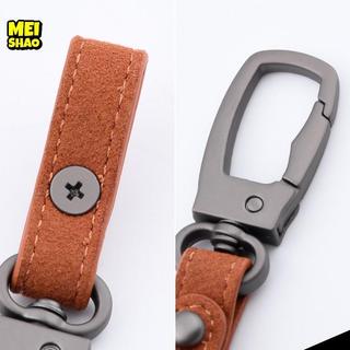 MeiShao Handmade Móc Khóa Da DIY, Phụ Kiện Xe Hơi Cao Cấp, Quyến Rũ Nam, Vòng Chìa Chìa