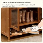 Tủ đựng giày lối vào, tủ giày cửa nhà, kệ giày lối vào trong nhà tiết kiệm, hành lang, ngoài trời, dung tích lớn — ảnh 5