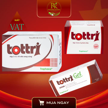 Tottri Traphaco – Hỗ Trợ Trĩ, Táo Bón | Đủ 3 Dạng: Viên Nang, Viên Hoàn, Gel