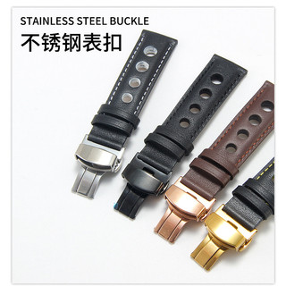 Dây đeo đồng hồ da bò cho Tissot T91 Dây đeo đồng hồ không đổi Khóa bướm 20mm Dây đeo đồng hồ Porus Vòng tay nhiệt đới dành cho nam giới