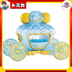 TAKARA TOMY Tomica Dream Tomica No. 179 Disney Motors Jewelry Way Potiron Cinderella Mini Car Toy for Ages 3 and Up
