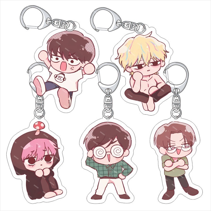 Tamon's B-Side Which face does Tamon have now Acrylic Keychain Jewelry ...