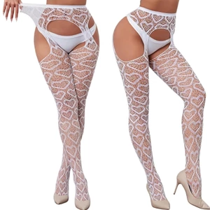 YOI Fishnet Đùi Garter Vớ Eo Quần Nữ Garter Thắt Lưng Quần Suspender Quần Dạo Phố