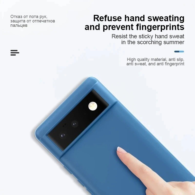 Ốp Điện Thoại Cạnh Thẳng Lỏng Cho Google Pixel 5 5A 6 6A 7 7 A Pro Ốp Lưng Chống Rơi Chống Sốc Chất Lỏng Nhà Ở Bảo Vệ Mặt Sau Điện Thoại