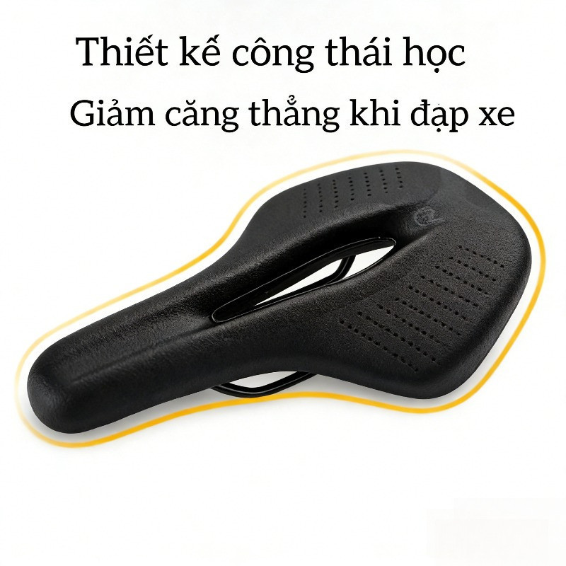 Yên Xe Đa Năng Cho Đường Trường & Thể Thao - Cấu Trúc Nhẹ, Đệm Êm, Thoáng Khí Tối Ưu Cho Các Chuyến Đi Dài