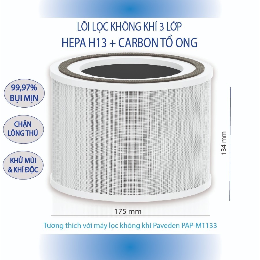 Lõi Lọc Không Khí Paveden PAP-RFM1133