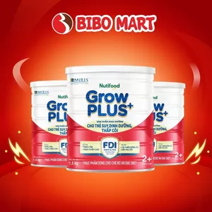 Sữa GrowPLUS+ Đỏ Hỗ Trợ Tăng Đề Kháng Lon 1.5kg Cho Bé Trên 2 Tuổi - Bibo Mart