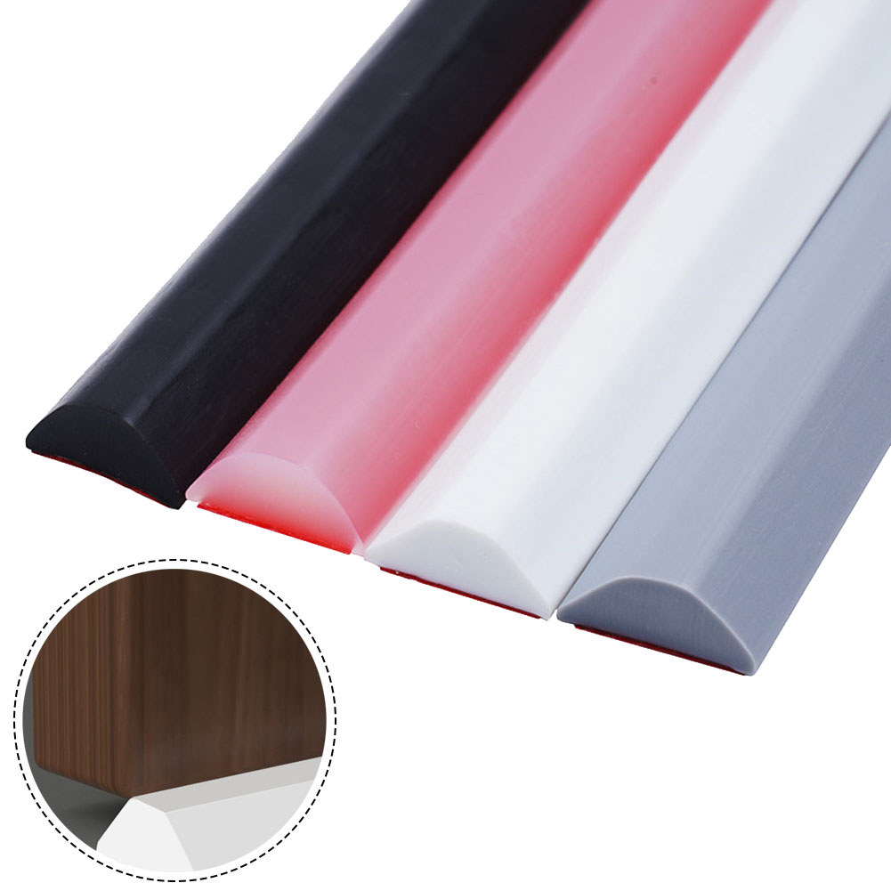 <WELV> Dải chắn nước giữ trong phòng tắm Dải kín silicon tách khô & ướt