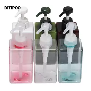 Ditipoo Hộp Đựng Sữa Tắm Nhựa Dầu Gội Nước Rửa Tay Chất Lỏng