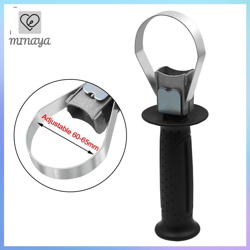 [MINAYA] Điều chỉnh 60-65mm Búa điện Tay cầm phía trước Thay thế Giá đỡ máy khoan tác động cho 26 phụ kiện búa điện VN