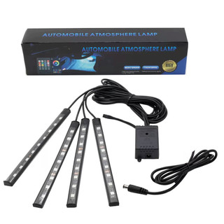 Đèn Led Xe Máy Khí Quyển Trang Trí Xung Quanh Dải Đèn Neon Đèn Linh Hoạt RGB APP 12V Cho Harley Yamaha Kawasaki Suzuki