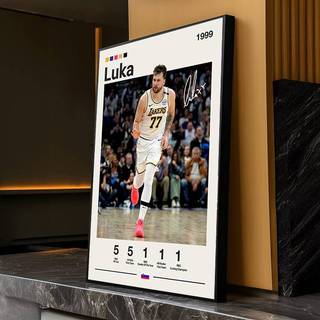 NBA Ngôi Sao Bóng Rổ Canvas Poster Không Khung Nghệ Thuật Treo Tường Kobe James Curry Irving Cứng Trang Trí