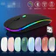 Chuột không dây Bluetooth tech store có đèn LED nền sạc lại được cho laptop/ điện thoại/ máy tính bảng Android