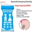 HFSHY 5 Túi Nước Tiểu Khẩn Cấp Ngoài Trời 900ml Du Lịch Dùng Một Lần Di Động Vệ Sinh Di Động Túi Nước Tiểu Di Động Cho Nữ Bé Nam Nôn Túi VN