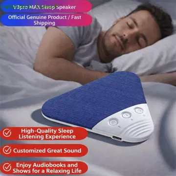 UPSCALE Giới Hạn Dưới Gối Loa Ngủ, Loa Bluetooth Không Dây Âm Thanh Bluetooth Bluetooth 5.4 HiFi, Tích Hợp Tiếng Ồn Trắng Hẹn Giờ 3 Cấp Thẻ TF Hỗ Trợ Gối Loa Bluetooth