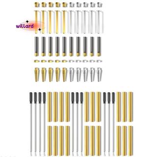 Bộ bút xoắn cao cấp 10 gói Bộ bút cho Woodturning Slimline Bút tiện dụng cho đồ dùng tiện DIY
