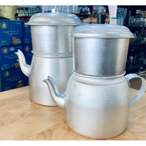 Phin Cà Phê Nhôm 200G Không Gỉ – Bền Đẹp, Ủ Cà Phê Đậm Vị, Dùng Cho Quán Pha Chế Chuyên Nghiệp