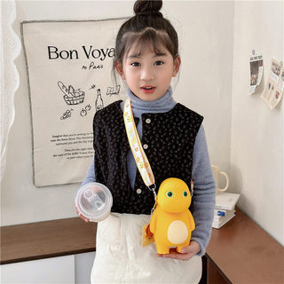 Năm Mới Siêu Nóng Trẻ Em Túi Nữ Dễ Thương Rồng Sữa Silicone Bé Trai Túi Đi Chơi Cô Gái Tiền Xu Ví Mềm Mại Dễ Thương
