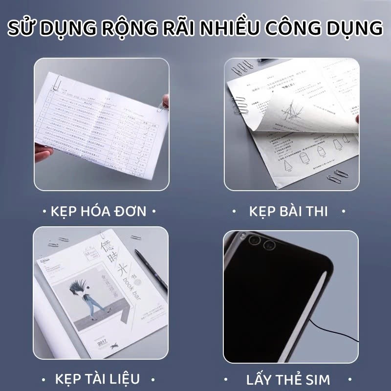 Bộ đựng văn phòng, chất liệu kim loại chắc chắn, bền bỉ, phù hợp sử dụng trong văn phòng