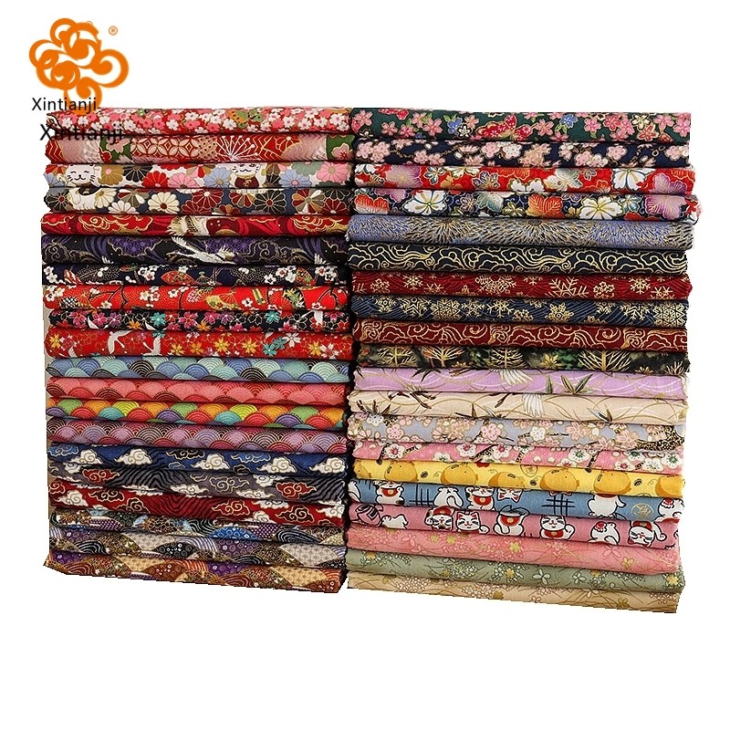 Mẫu mới từ Nhật! Vải cotton đa màu cho thú cưng và DIY Noel, 45x145cm