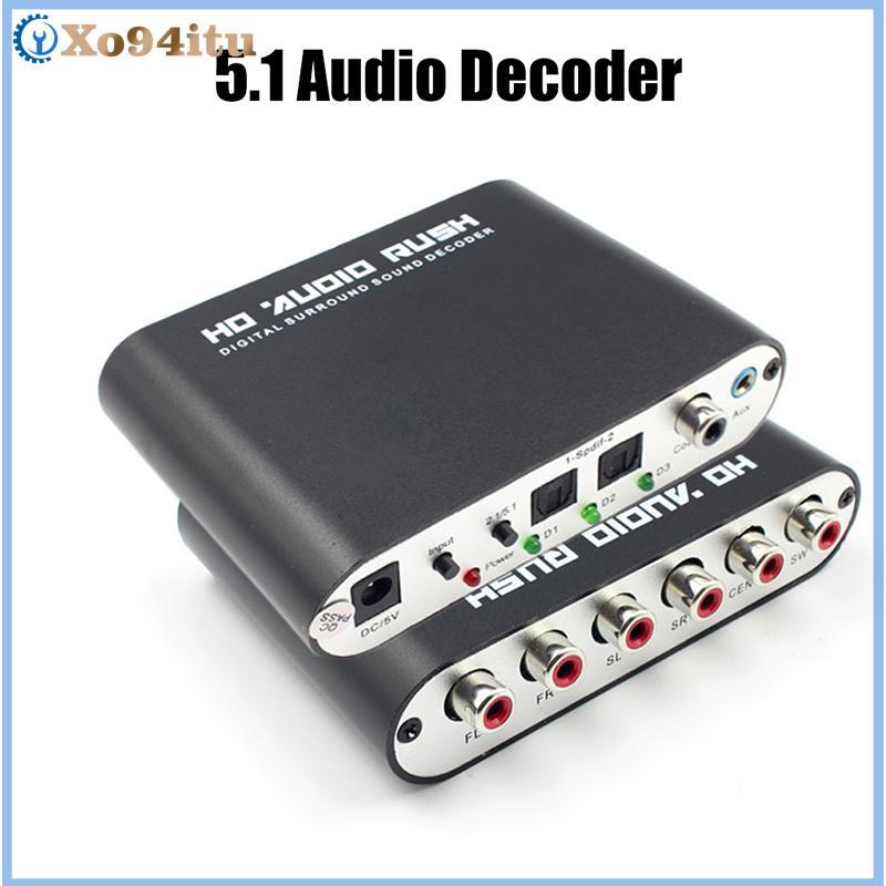 XOITU 5.1 Audio Gear AC-3 Bộ chuyển đổi âm thanh kỹ thuật số LPCM sang Bộ giải mã âm thanh kỹ thuật số VN