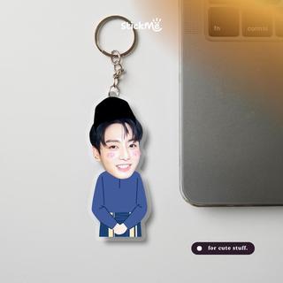 Gantungan Kunci Ganci Keychain Acrylic Kpop Bangtan Sonyeondan Series Anti Banting Untuk Tas Kunci Motor
