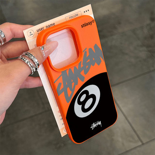 DànhCho IPhone 17 16 15 14 13 12 11 ProMax XR XS Max 7 8 Plus Kích thước đơn giản 8 Ball Case