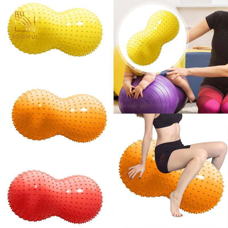 Quả bóng tập Yoga hình đậu phộng dành cho trẻ em - cải thiện sự cân bằng tại nhà