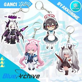 Keychain Acrylic Anime Blue Archive - Hina, Koyuki, Iori, Ayane Ganci Anime Akrilik - Sorasaki Hina