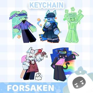Ganci / Gantungan Kunci Akrilik ROBLOX FORSAKEN ELLIOT SKINS (ALIEN, FRIEND, GUMMY, PARLOR GUBBY, NYAN CAT) - ALIEN