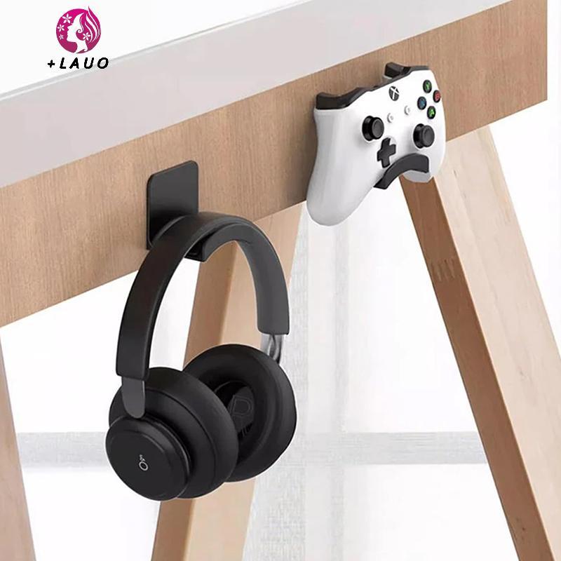 Springevenstar Đa Năng Treo Tường Tai Nghe Đứng Chơi Game Bộ Điều Khiển Giá Đỡ Tai Nghe Hiển Thị Ra Dưới Bàn Móc Treo Móc Cho Tai Nghe Springevenstar