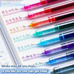 Bút Gel 12 Màu Mực Nước, Bút Bi Nước Mực Gel Viết Vẽ Trang Trí DIY Nhiều Màu Cho Học Sinh