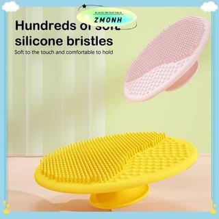 ZMONH Silicone Dầu Gội Bàn Chải Cho Bé Sơ Sinh Tắm Silicon Mềm Trẻ Em Trẻ Em Tắm Bàn Chải Đầu Rửa Tóc Massage Bàn Chải Tắm Không