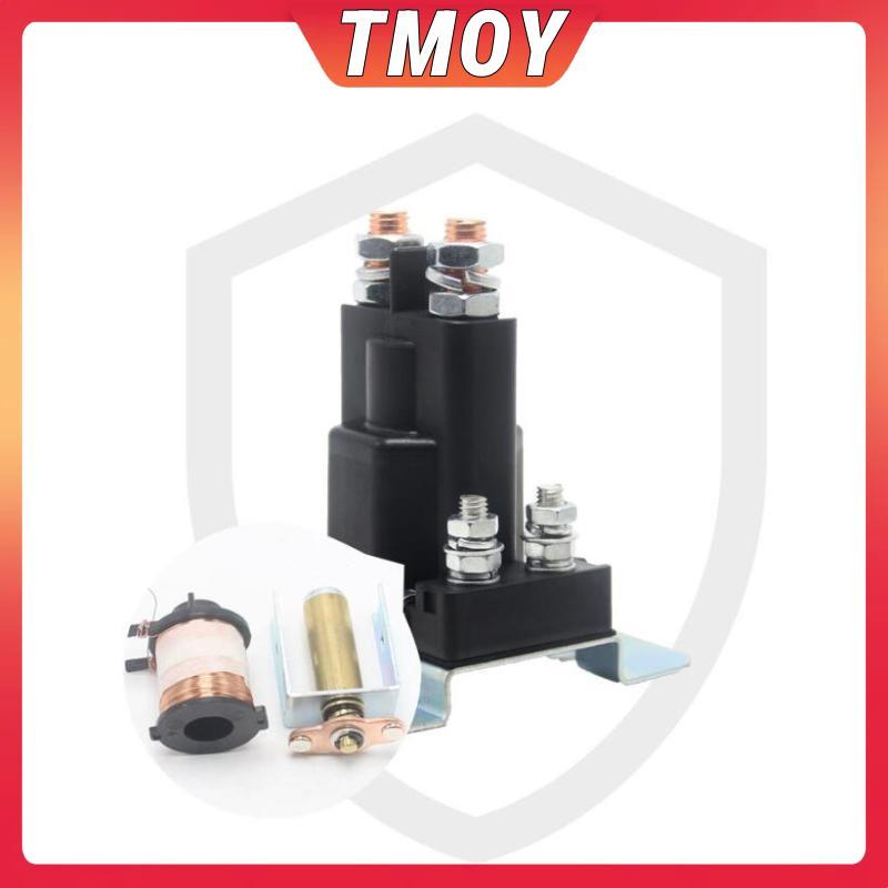 TMOY 1 Chiếc Rơle khởi động dòng điện cao 500A DC 12V SPST Auto Start Contactor Xe DIY Phụ kiện Rơle dòng điện nặng TMOY